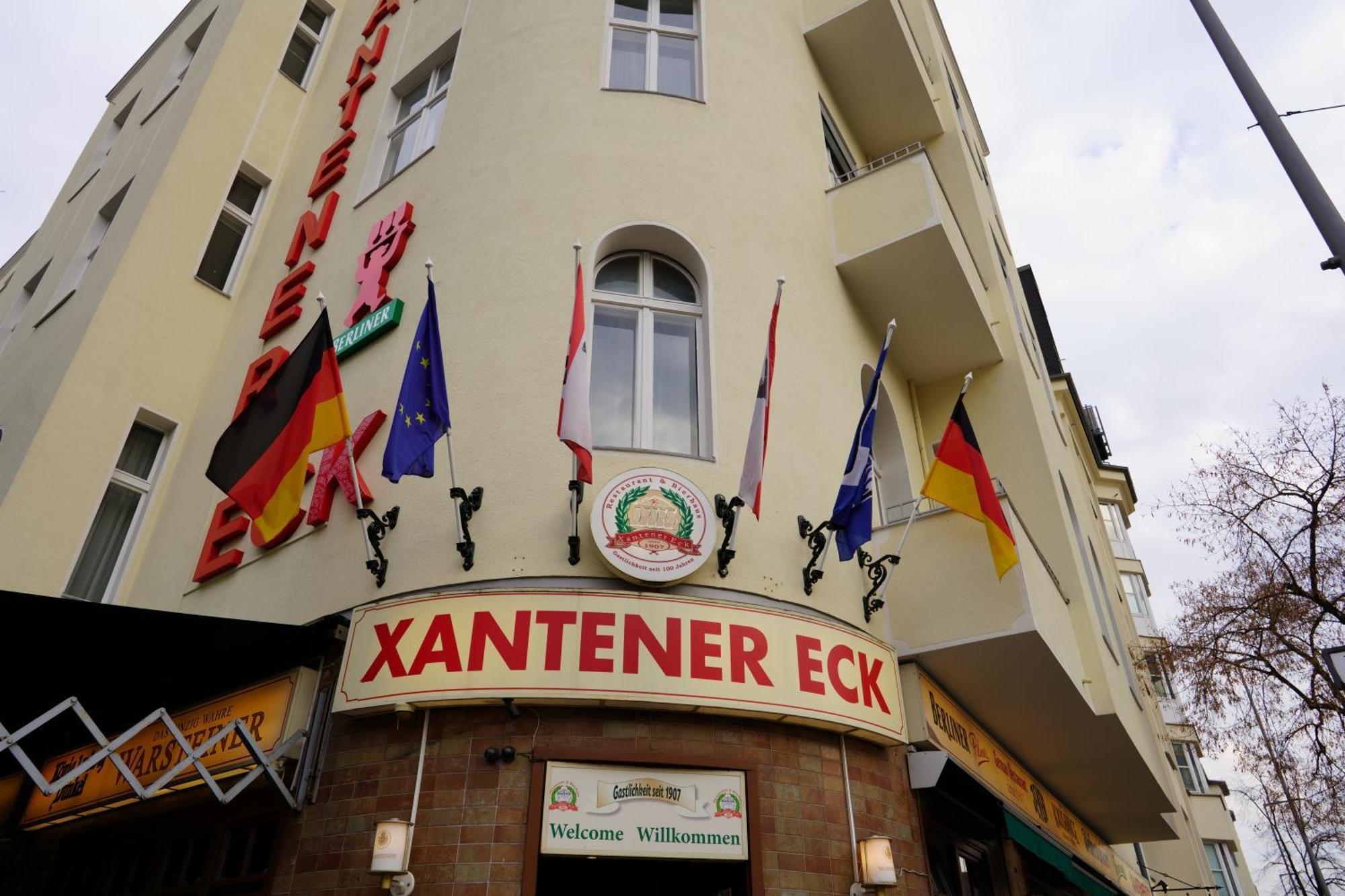 Hotel Pension Xantener Eck Berlin Bagian luar foto